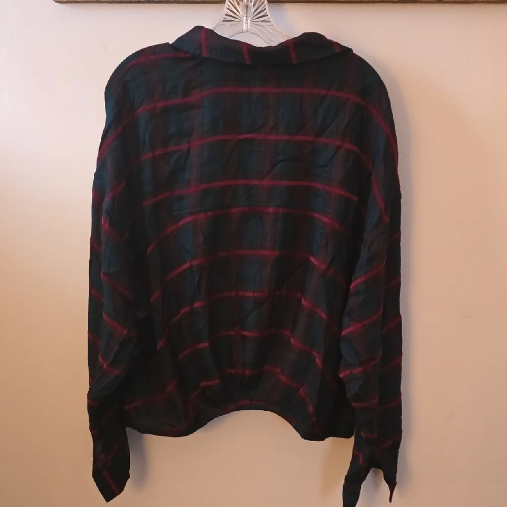Kut from the Kloth Plaid Shirt - Picture 3 of 3